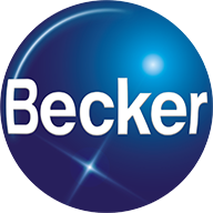 Logo da marca Becker, representada pela Evo Clean no Maranhão