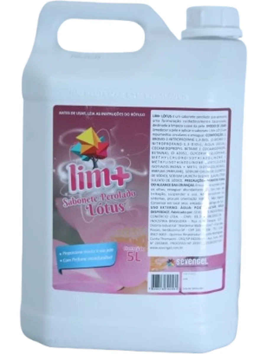 Lim+ Sabonete Perolado Lótus 5L