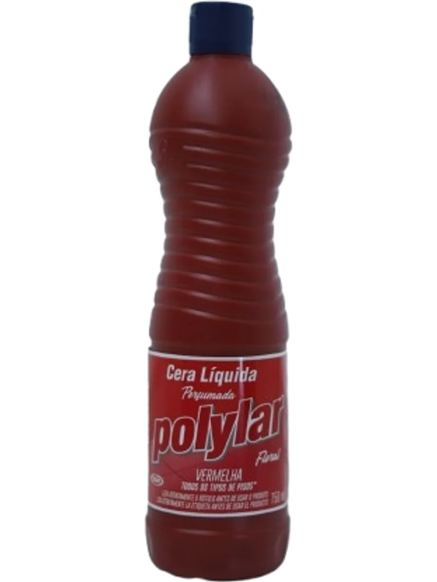 Polylar Cera Líquida Perfumada Vermelha 750ml