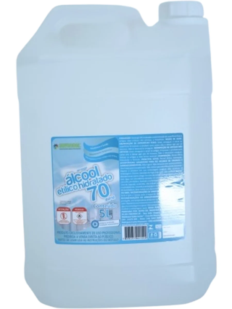 Seven Álcool Etílico Hidratado 70 5L