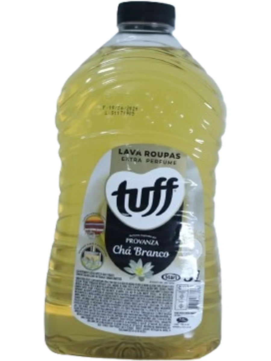 Tuff Lava-Roupas Extra Perfume Chá Branco 3L