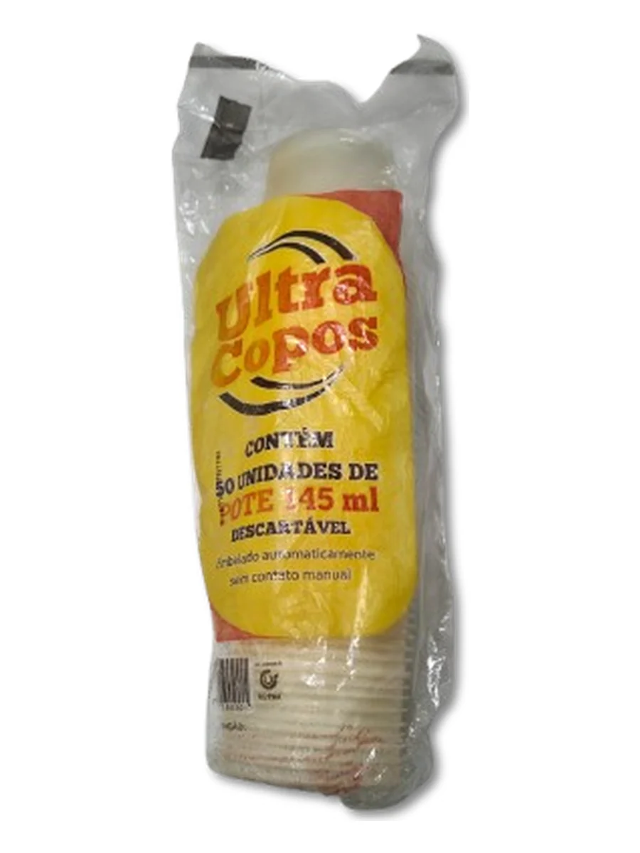 Ultra Copos Pote 145ml 50un