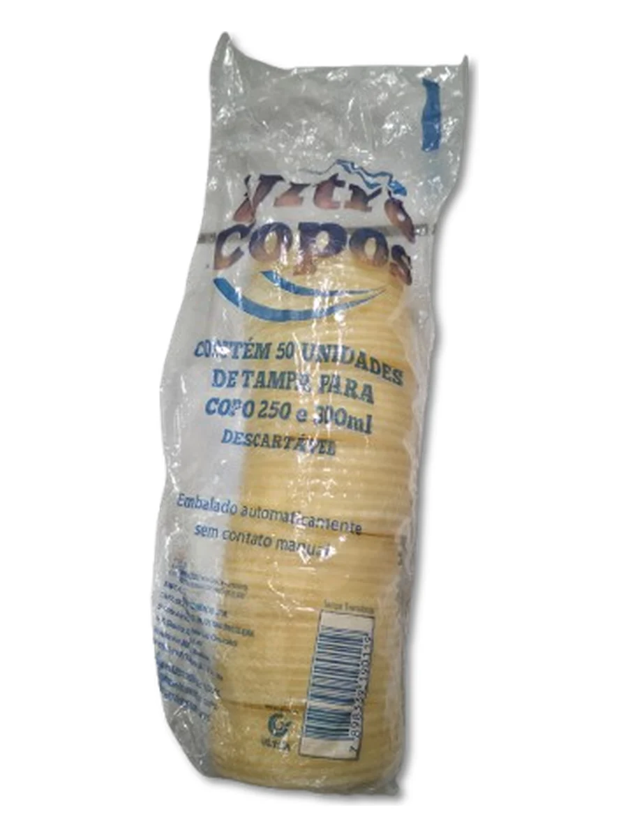 Ultra Copos Tampa para Copo 250 e 300ml 50un