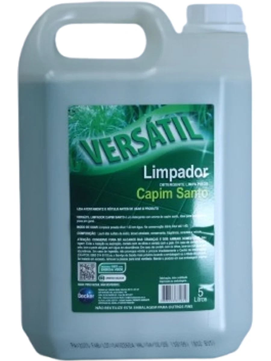 Versátil Limpador Capim Santo 5L